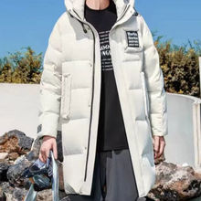 男女同款休闲中长款面包服羽绒服九成品半成品衣皮衣壳正品鸭绒