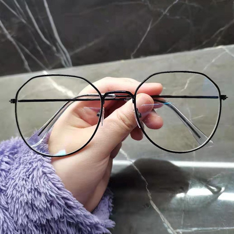 Manufacturer wholesale oval frame metal flat mirror for beauty…