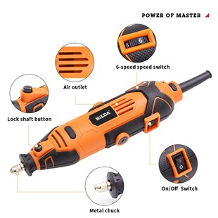 Electric Grinder Small Handheld Polishing Jade Carving Tool Multi-Function Grinder Mini Electric Drill Engraving Machine Cutting