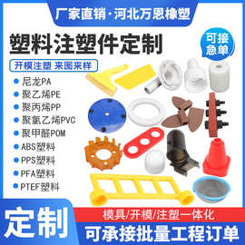 塑料注塑件工农业用塑料堵帽尼龙注塑异形件PVC配件厂家密封