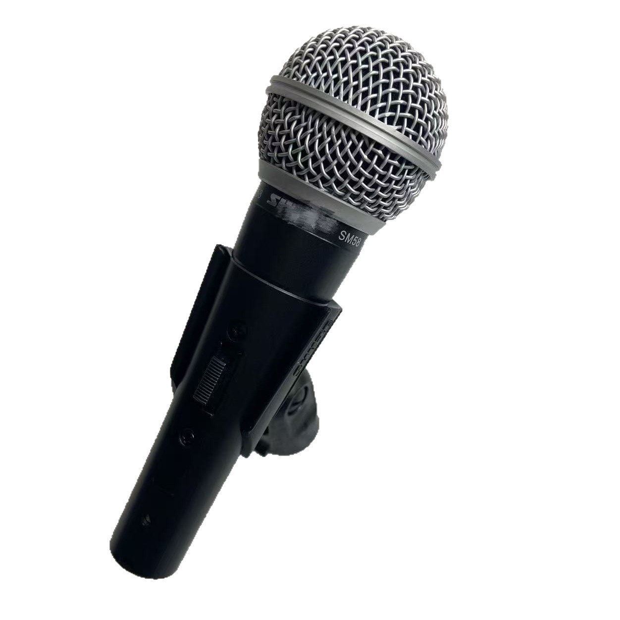 Micrófono con cable móvil SM58S de alta calidad transfronterizo con interruptor de rendimiento, grabación en vivo en el escenario, micrófono al aire libre