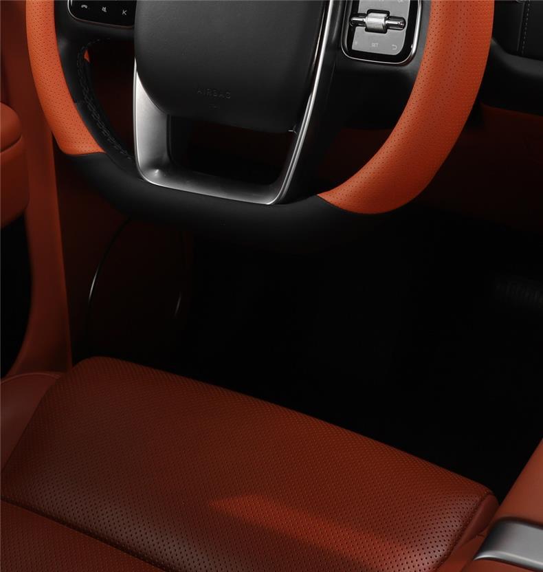 Suitable for Geely Galaxy Star 7 Steering Wheel Cover, Genuine Leather, Ultra-Thin, Anti-Slip, Anti-Sweat, Odor-Free, High-End Feel, Suitable for All Seasons