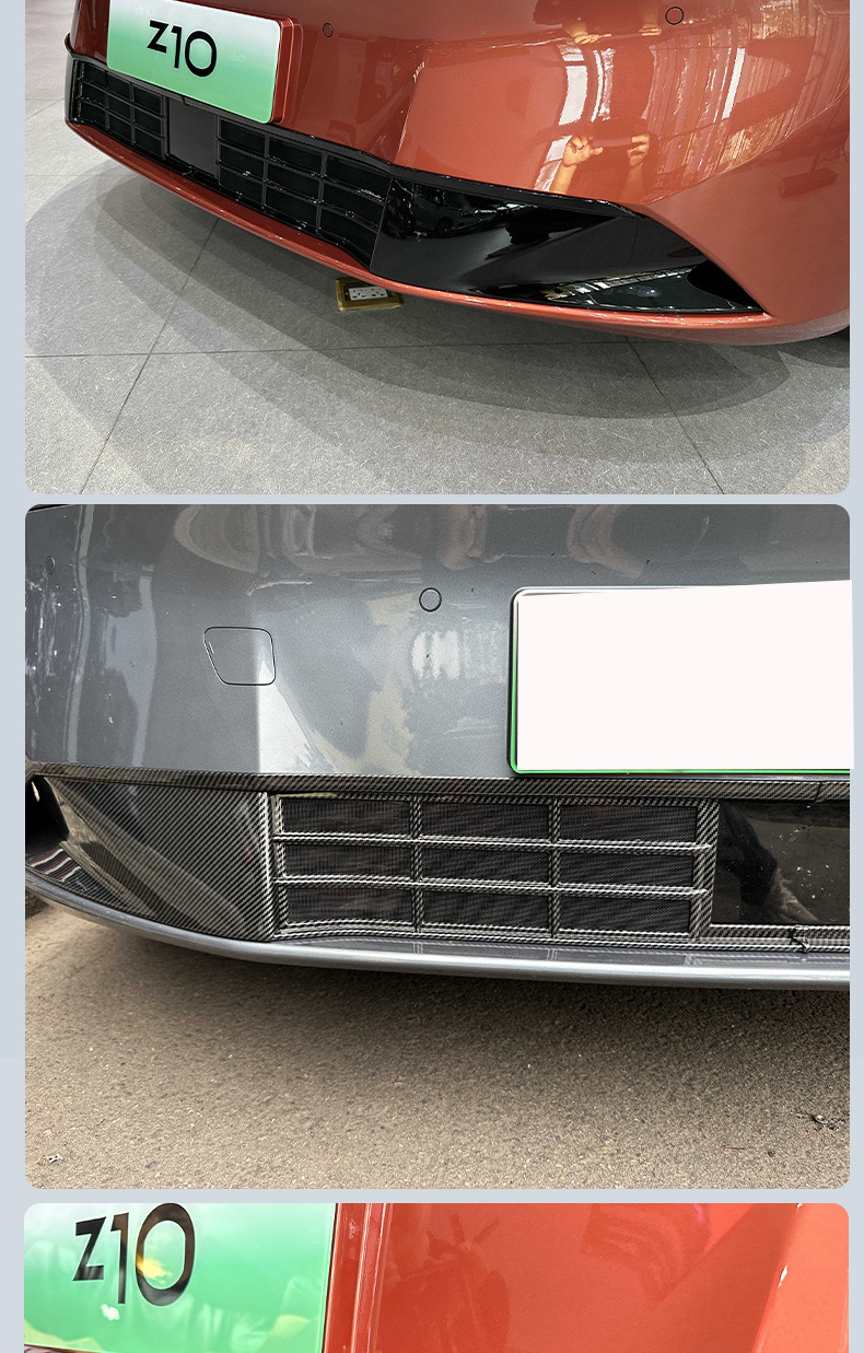 Lynk & Co Z10 anti-insect mesh snap-on front grille protection cover, anti-catnip modification accessory