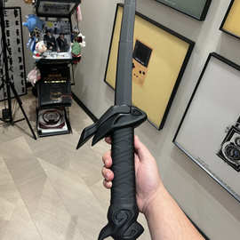 3D打印渐变亚索伸缩剑创意炫彩可伸缩模型玩具亚索剑Cosplay道具