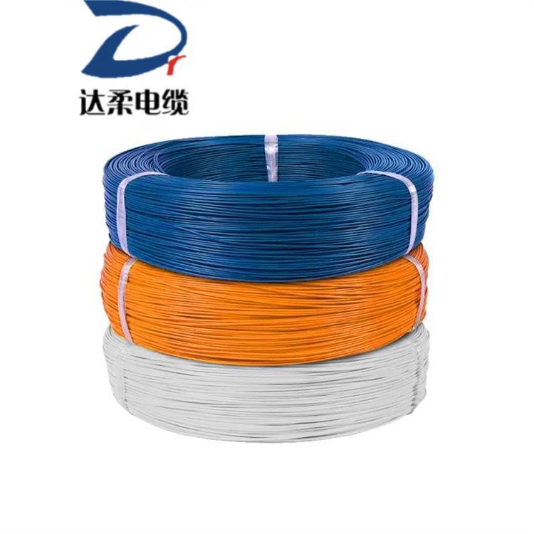 达柔供应铁氟龙屏蔽物探电缆耐高低温硅橡胶绝缘防水耐油4/6/8芯