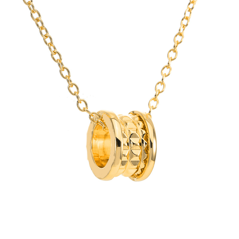 Gold rivet style