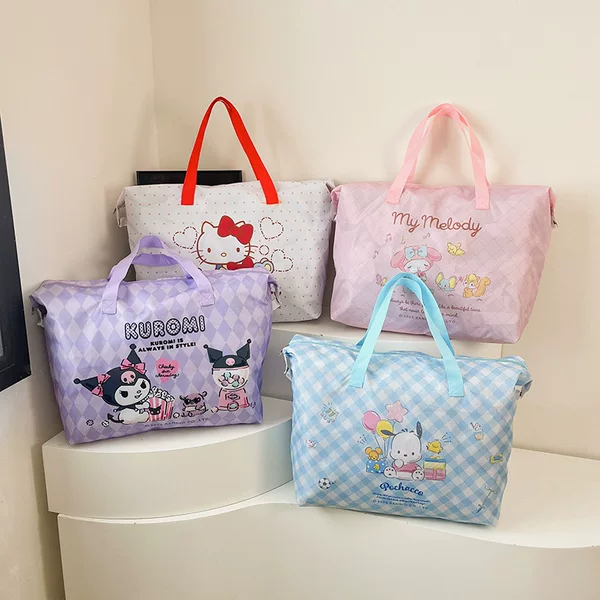 Children's Cartoon Large-Capacity Quilt Bag for Travel, Back to School, Seasonal Changes, New Move, Clothing Storage, Travel, and Shopping