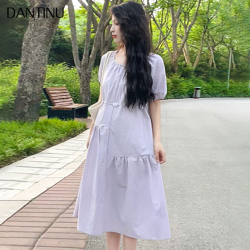 Maternity Dress 2025 New Summer Short-Sleeved Large Size Thin French Sweet Age-Reducing Loose High-End Long Skirt