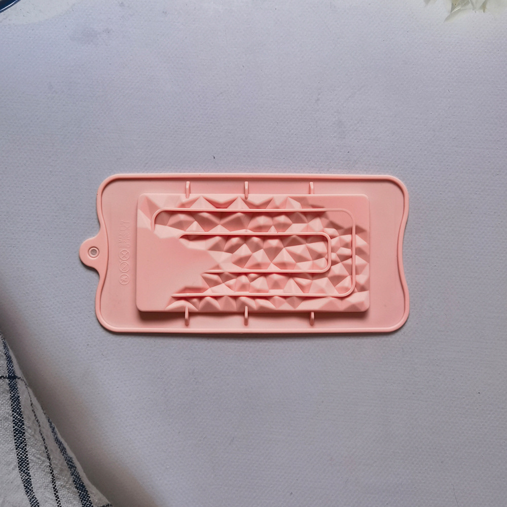 376 chocolate geométrico pastel molde de silicona gelatina torta molde de pan herramientas de horneado