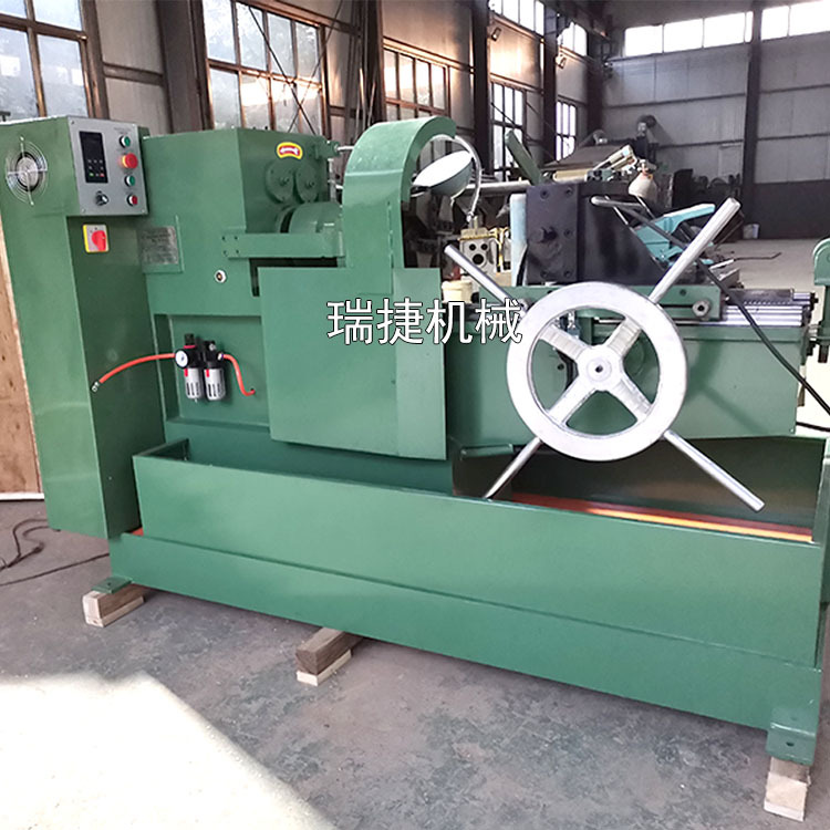 80型变频镀锌管开牙机自动消防管钢管套丝机电动圆钢螺栓车丝机