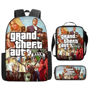 Cross-border direct supply Sin City Vice City satchel Grand Theft Auto backpack
