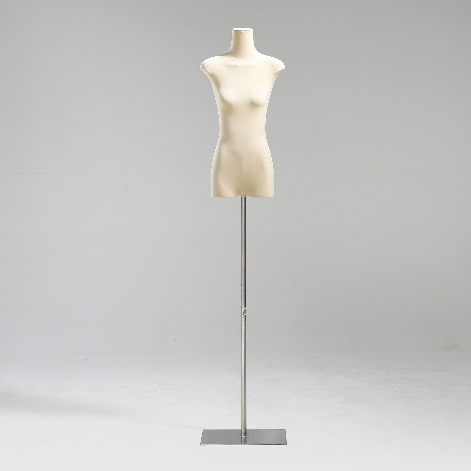 Modelo de tienda de ropa estante de exhibición de terciopelo pecho plano cuerpo plano ropa de mujer modelo de busto accesorios ventana estante modelo de plataforma image 7