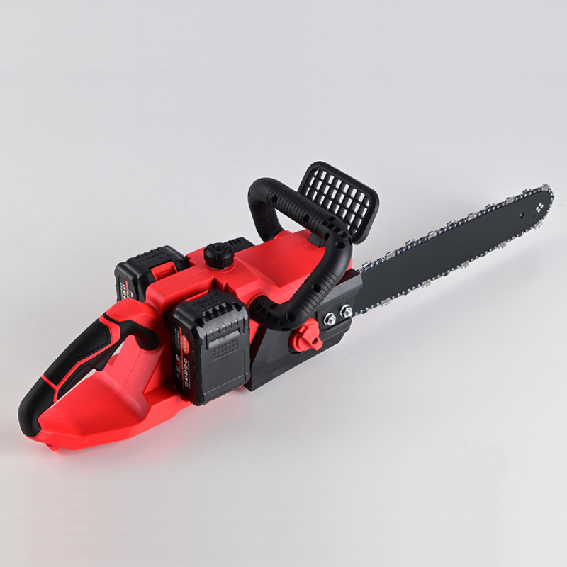 跨境无刷16寸电链锯充电式电动工具伐木锯家用便携大功率园林锯