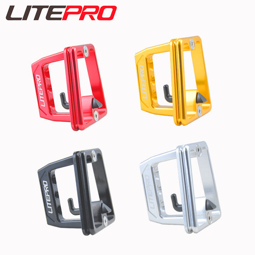 JKlapin/Litepro3 Pig Nose Hook Installation Bracket for Folding Bike Separate Pig Nose Support Conversion Saddle