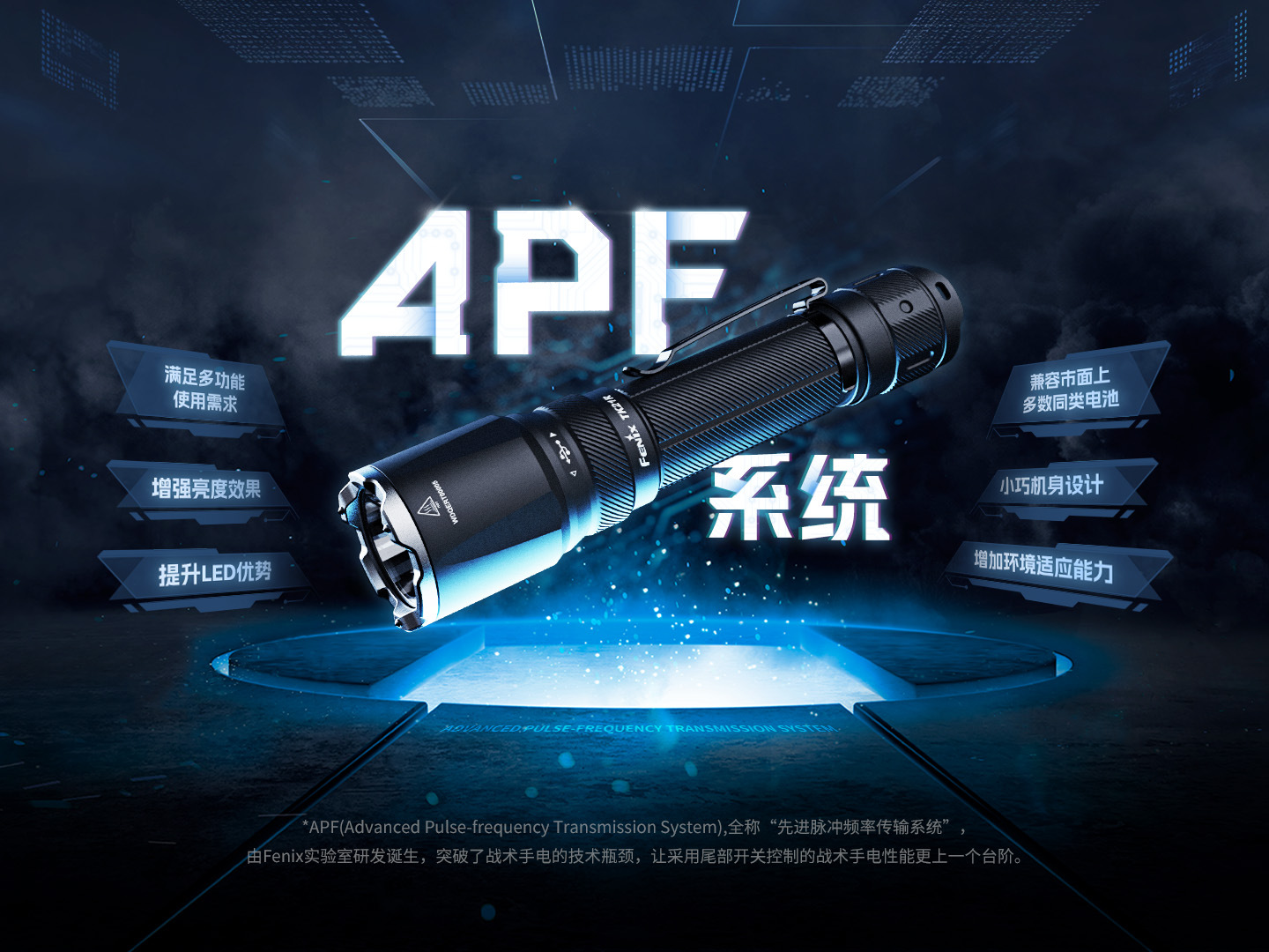 Fenix ​​Tk21R New Strong Light Rechargeable Ultra-Long Battery Life Large Capacity Outdoor Portable Flashlight