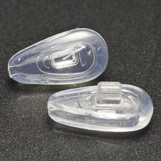 Glasses Nose Pad Soft Silicone Snap-in Type Holder Holder Holder Accessories for Myopia Glasses