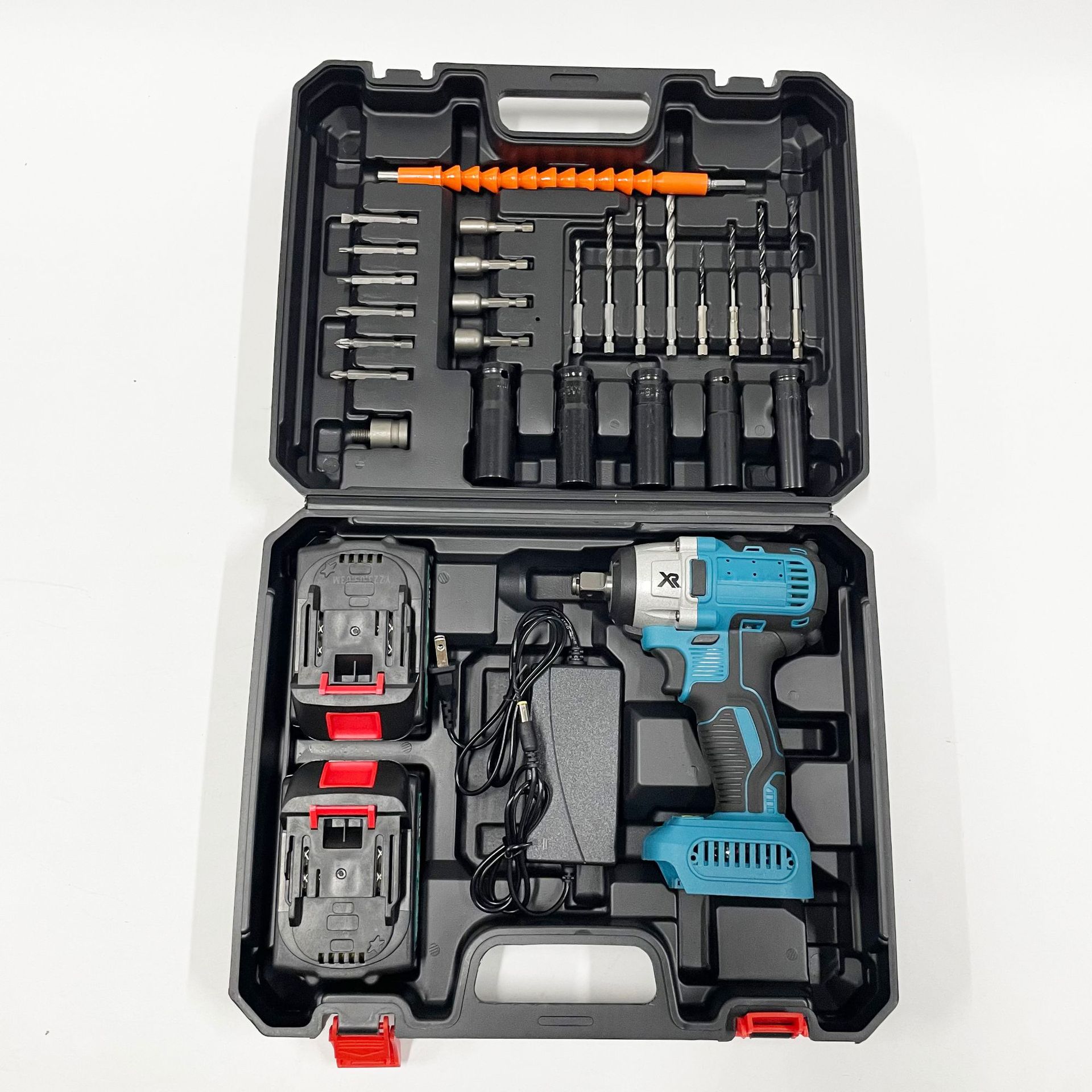 Llave de impacto de batería de litio de mano para el hogar Llave eléctrica portátil Llave sin escobillas de grado industrial de gran torque fábrica