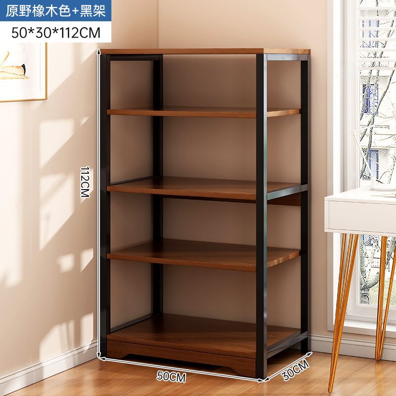 Estante de piso estante contra la pared estante de alquiler multicapa gabinete estrecho estante de almacenamiento estante de hogar estante de exhibición en línea junto al escritorio