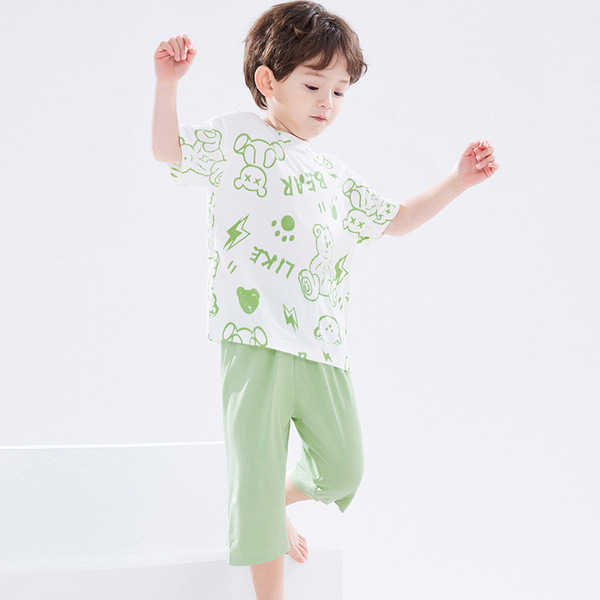Children's summer thin pijama for boys