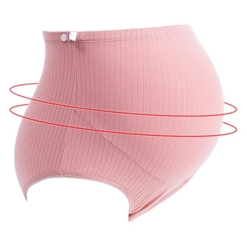 Pregnant women's high waist underwear oversized 300kg thin belly Breathable High elastic 200kg underwear in the middle and late pregnancy