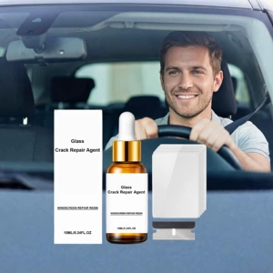 Windshield Care Kit: Multi-functional adhesive repair and care solution for scratches and cracks on car windshields