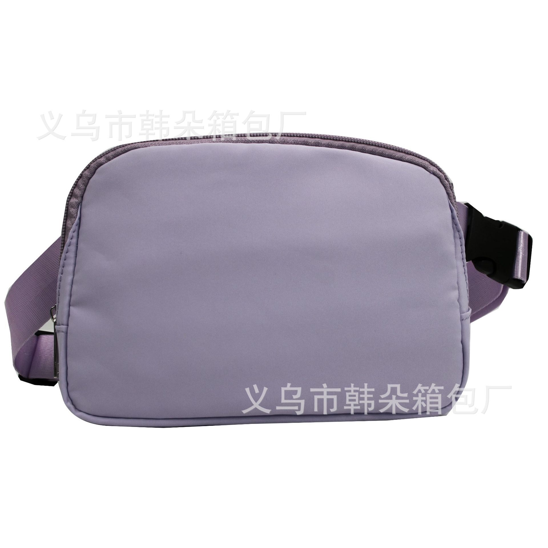 Riñonera de nylon, lulu, el mismo estilo, estilo ins, ocio, deportes al aire libre, bolsa de pecho para correr, bolsa de mensajero, logotipo personalizado