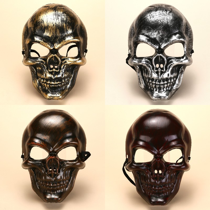 Halloween horror skull mask dance atmosphere performance decoration…