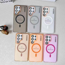 跨境适用vivoS50手机壳V60Lite磁吸V60透色Y500防摔Y31一体PCY400