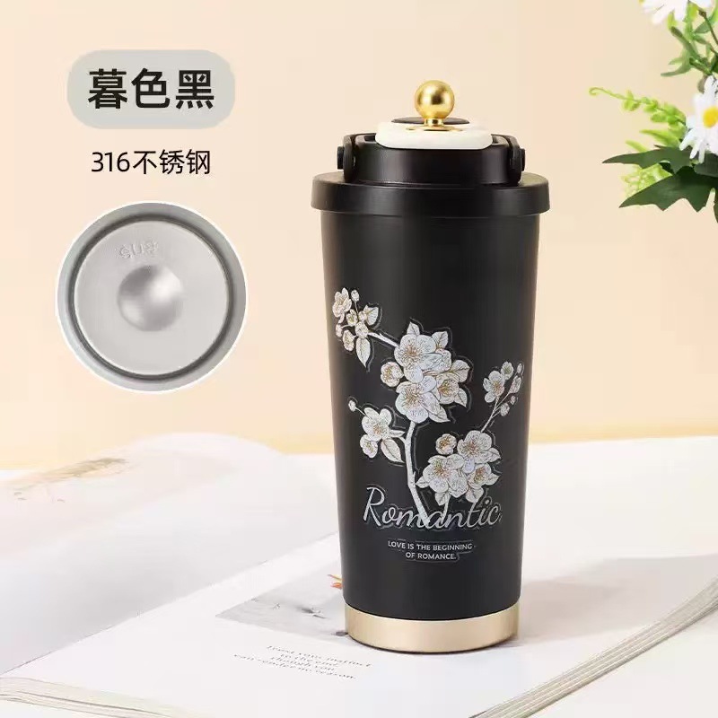 Stainless steel, black