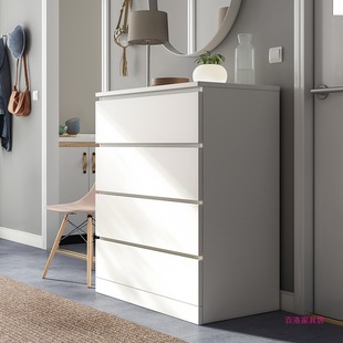 Drawer Cabinet Storage Cabinet Bedroom Chest of Drawers Simple Living Room Chest of Drawers Drawer Cabinet Wall Storage Cabinet Narrow Storage Cabinet