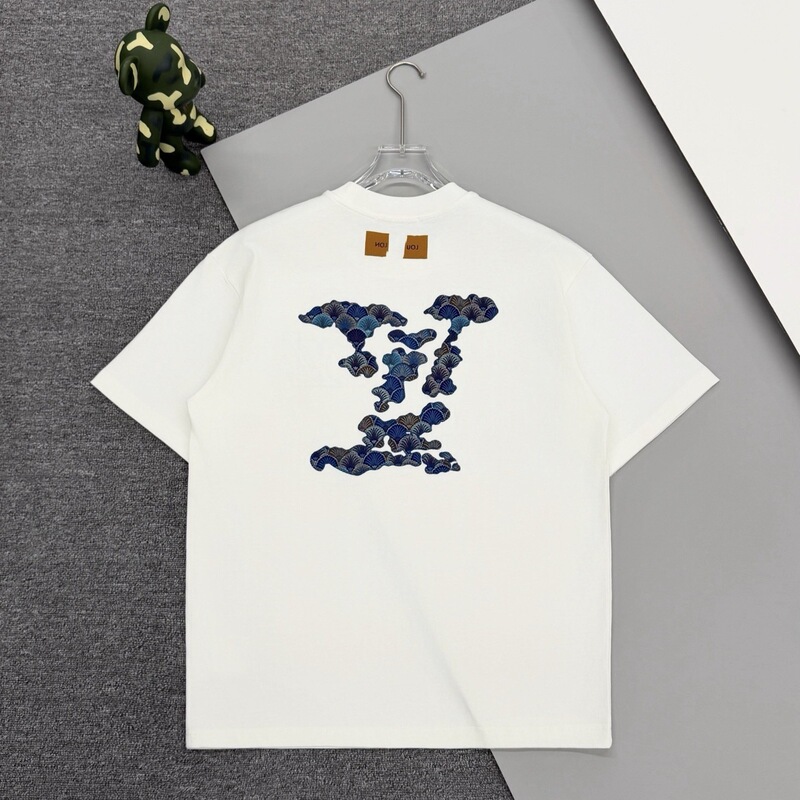 Cross-Border · Authentic Version · Lv New Quick-Dry Short-Sleeve 3D Printed T-Shirt High-Quality High-Grammage T-Shirt Unisex