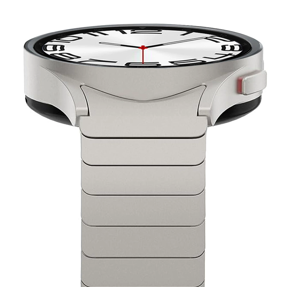 Samsung, crooked metal watch strap stainless steel