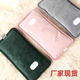 充电热水袋国标防爆暖手宝加长宝宝绒暖水袋暖手暖腰女生敷肚子