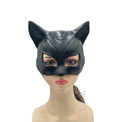 ハロウィーン猫女マスクカーニバルパーティーバットマンラテマスク衣装道具mardi化粧舞踏会