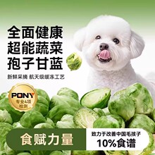 狗狗零食蔬菜水果混合孢子甘蓝冻干拌粮幼猫幼犬补充营养一件代发