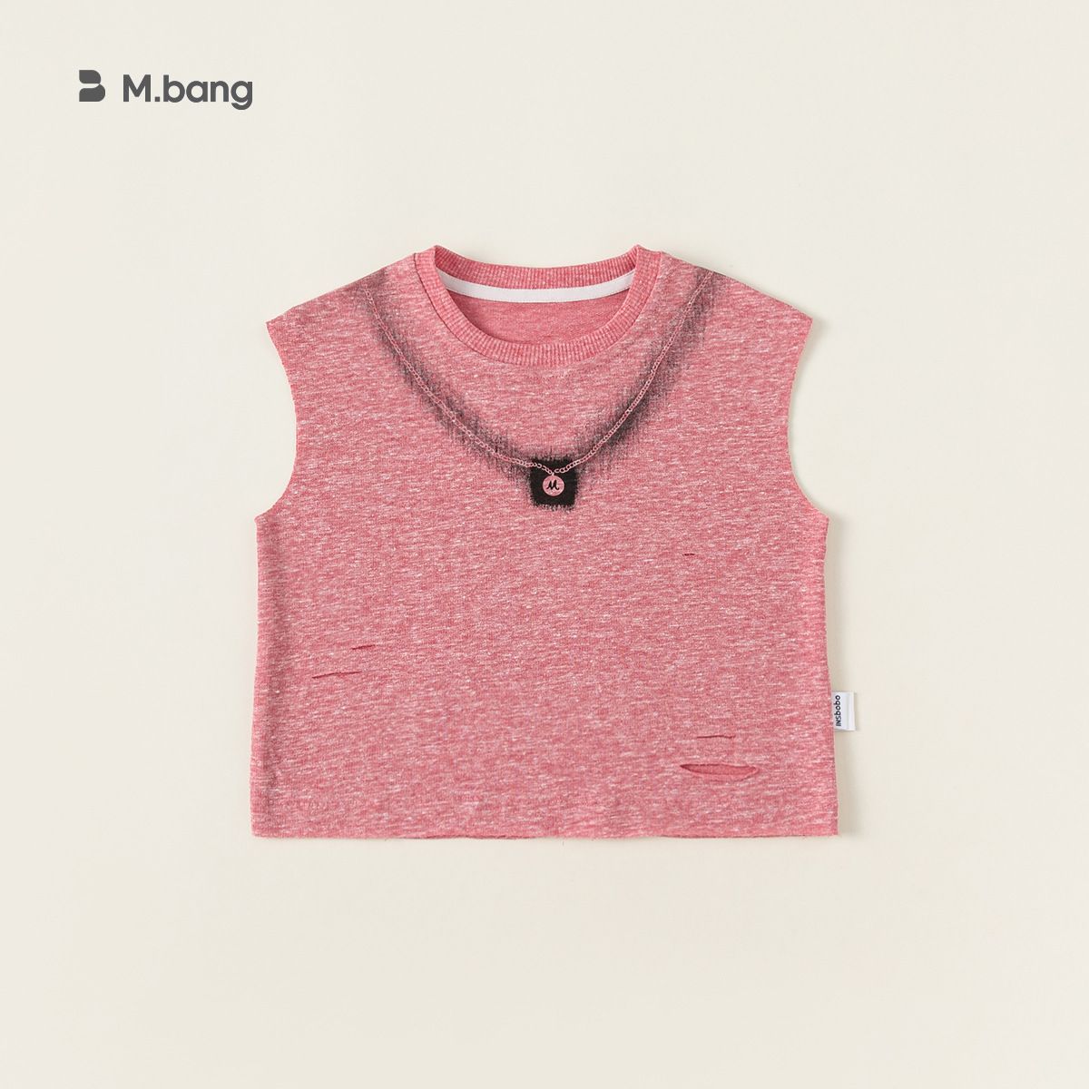 Chaleco para niños verano niñas color sólido camisola casual bebé sin mangas camiseta top XY24035