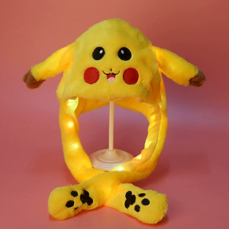 TikTok, plush rabbit, cartoon hat, family style