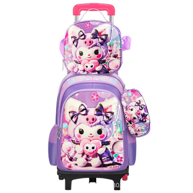 Fábrica directa transfronteriza nueva serie de montaña y mar de dibujos animados de tres piezas paquete de bolsas de 2 / 6 rodadas