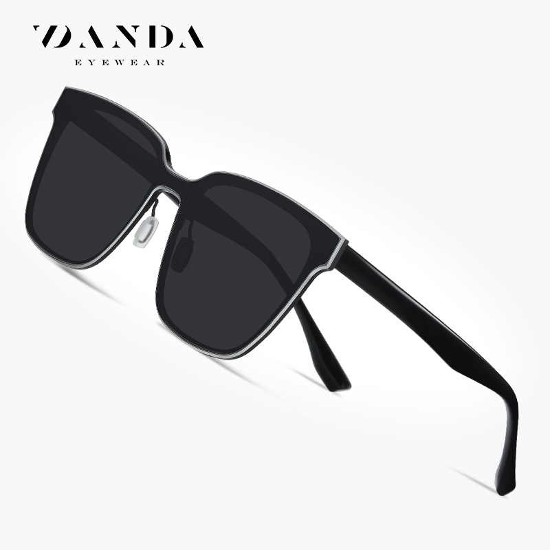 Nuevas gafas de sol mujeres GM gafas de sol de aluminio magnesio de dos colores gafas polarizadas hombres BM7701 protección solar gafas de sol de una sola pieza al por mayor