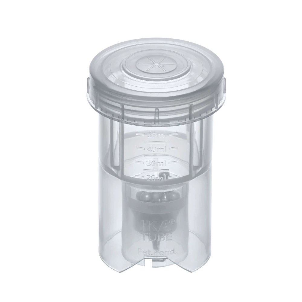 Немецкий IKA ST-50-M-GAMMA с мешалочной головкой для гомогенизации перфорированной мембранной крышки, стерилизация 50 мл, 10 шт