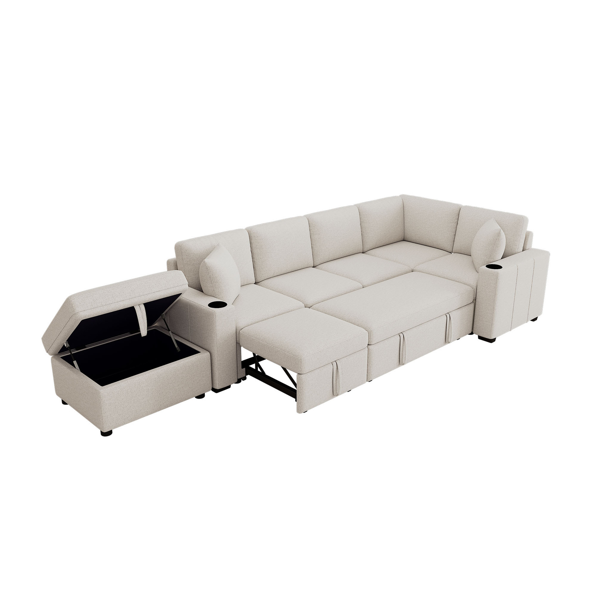 Sofá pedal taburete de almacenamiento para sentarse taburete de almacenamiento zapatería taburete de cambio de zapatos tela taburete de cambio de zapatos casero taburete de cama taburete image 5