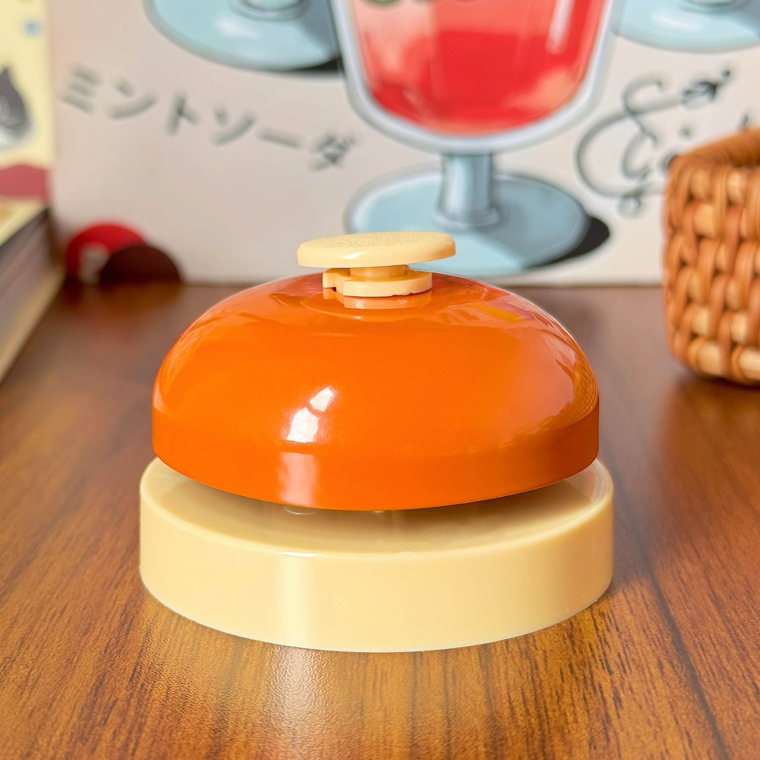 Orange tuba—dinner bell