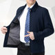 Men's Middle-aged Jacket Casual Coat Spring and Autumn New Men's Dad Top New Jacket Laps Coat