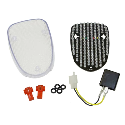 Applicable to Yamaha V-Star Motorcycle tail - transparent