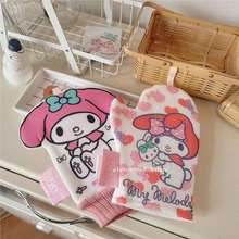 可爱澡巾卡通女士美乐蒂儿童搓澡强力家用神器下泥洗澡沐浴手套
