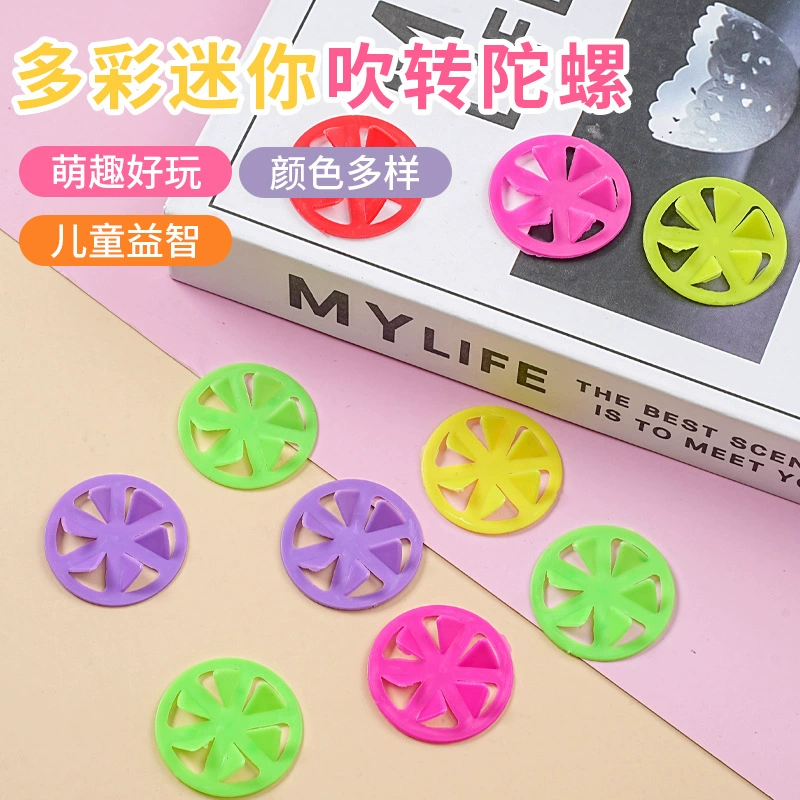 Оптовые производители пластиковых маленьких игрушек мини-ветряная мельница превращается в яйца