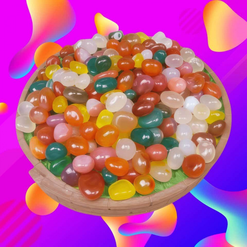 Piedra de lluvia natural colorida piedra rosa guijarro roca pequeña decoración acuario hidropónico de maceta