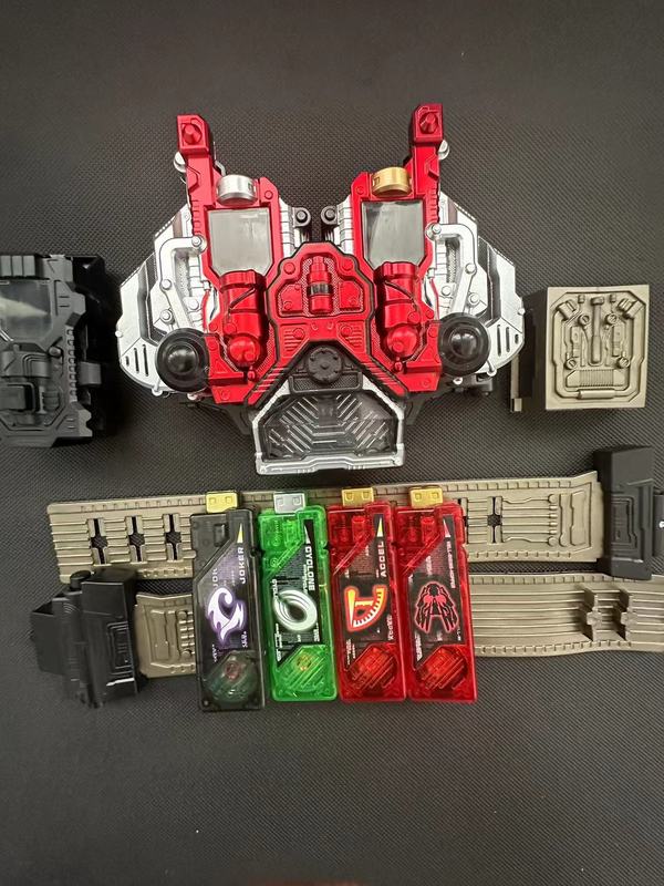 仮面ライダーベルトトランスフォーマーダブルアクティブバックル中国変更可能リンクメモリ疾風月神中国本土グローバル|undefined