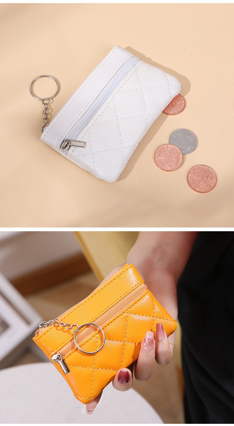 Women's Solid Color Pu Leather Zipper Wallets display picture 4