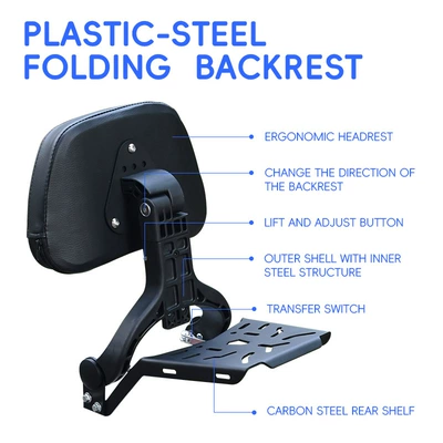 rear cargo rack modification parts, Motorcycle bumper